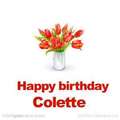 Happy Birthday Colette! Happy Birthday Colette!